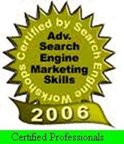Certified by Search Engine Workshops